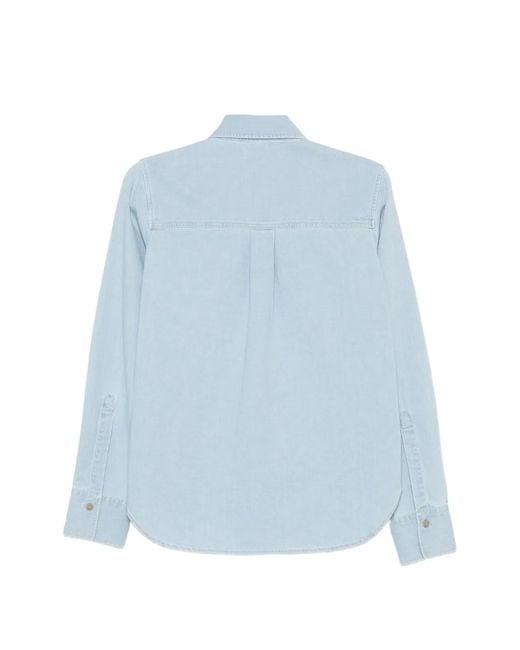 Closed Blue Cotton Shirt