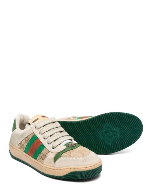 Gucci Multicolor Neutrals Trainers