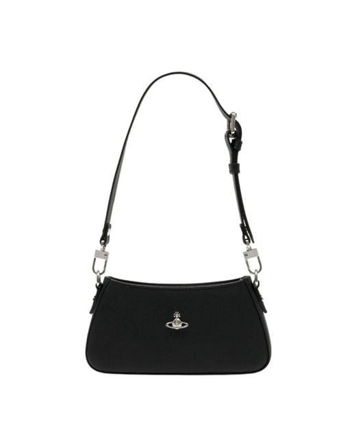Vivienne Westwood Black Tasha Shoulder Bag