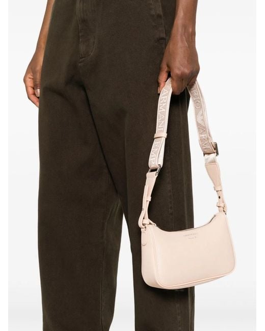 Emporio Armani Natural Baguette Shoulder Bag
