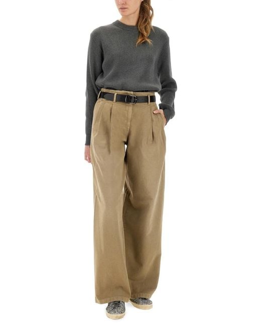 Golden Goose Deluxe Brand Natural Cotton Pants