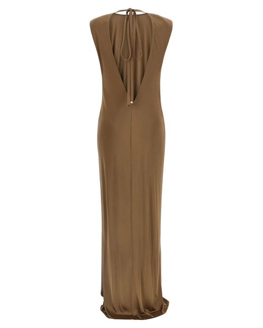 Elisabetta Franchi Natural Carpet' Dress