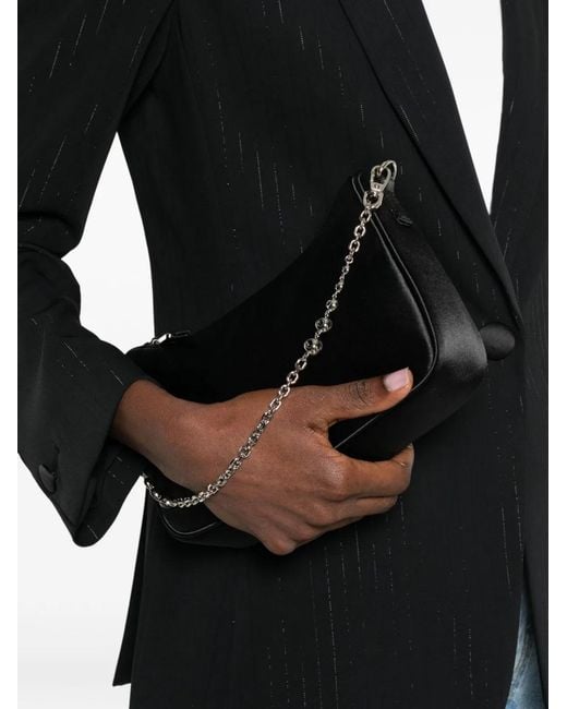 Emporio Armani Black Baguette Shoulder Bag