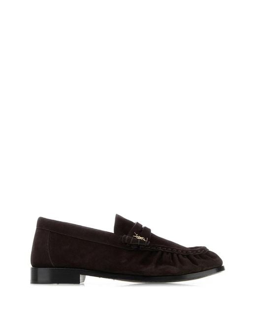 Saint Laurent Black 'Le Loafer' Loafers