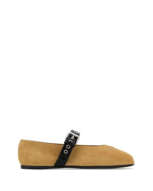 Miu Miu Natural Ballerine