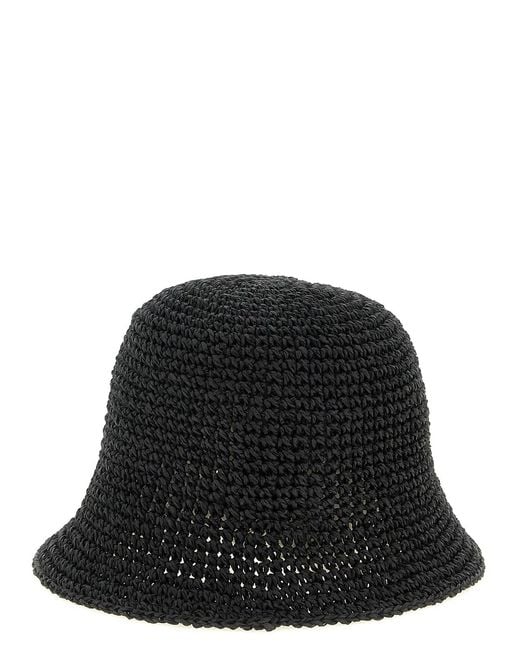 Maison Michel Black 'Pablo' Hat