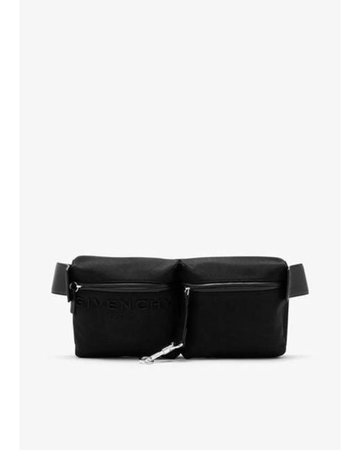 Givenchy Black Multipocket Bumbag for men