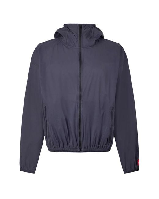 The North Face Blue Redbox Packable Windbreaker Jacket for men