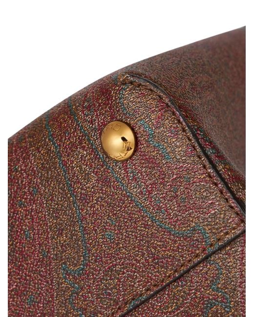 Etro Brown Pegaso Shoulder Bag