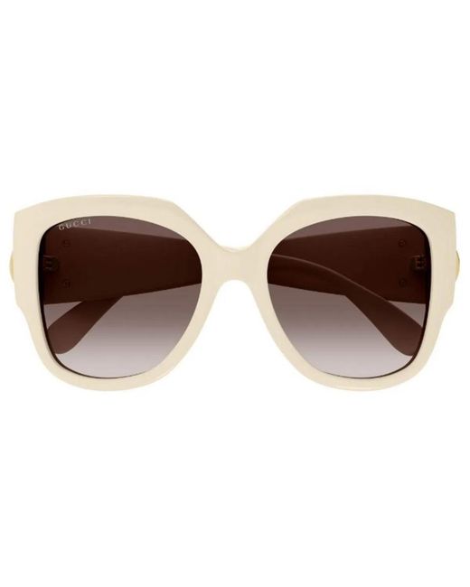 Gucci Natural Sunglasses Gg1407S 004/19/140