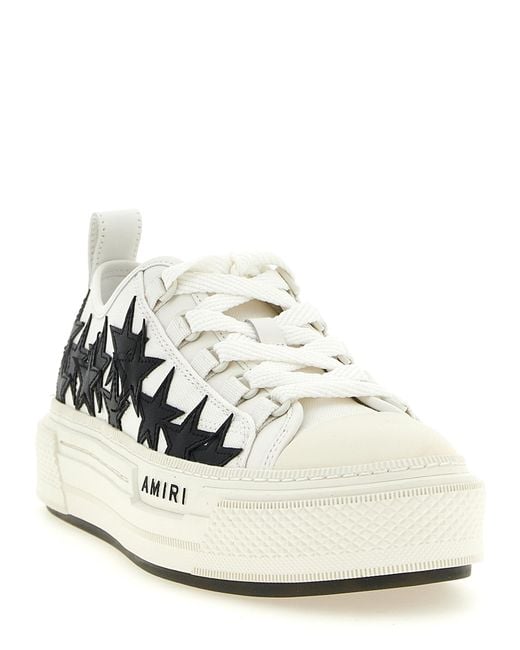 Amiri White 'Stars Court Low' Sneakers