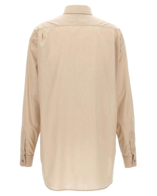 Moschino Natural Cotton Shirt