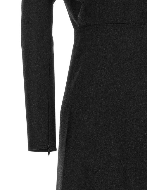 Victoria Beckham Black 'Dolman' Dress