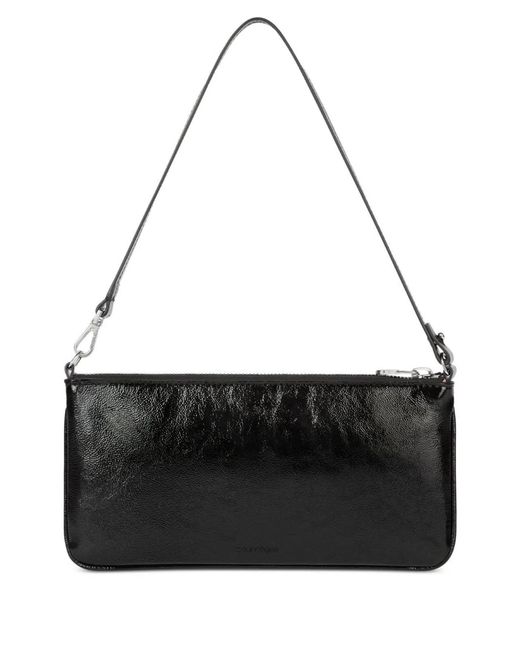 Courreges Black Courregès Ac Naplack Zipped Pouch