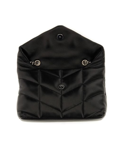 Saint Laurent Black Borsa "Puffer" Toy