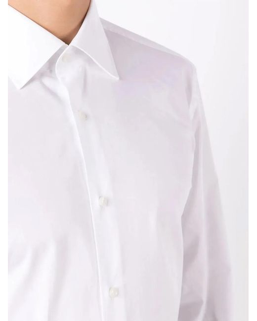 Boss White Slim Fit Shirt for men