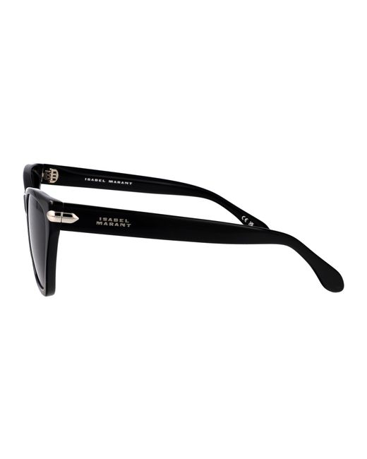 Isabel Marant Black Acetate Sunglasses
