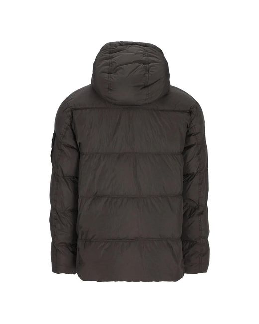 Stone Island Black 4100037 Crinkle Reps Ny for men