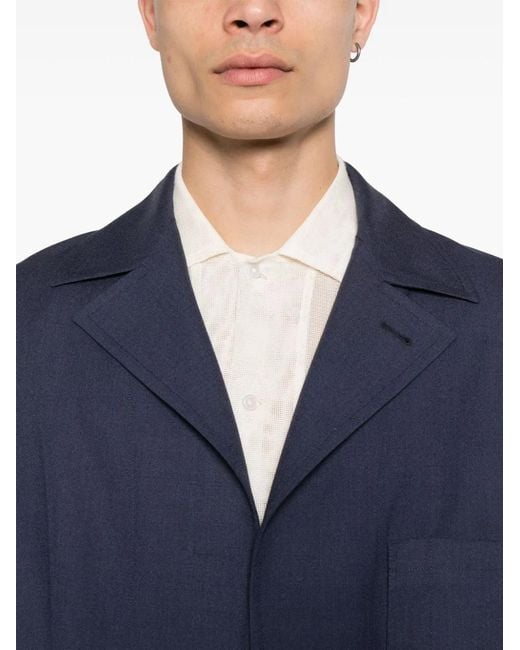 Fendi Blue Giacca for men