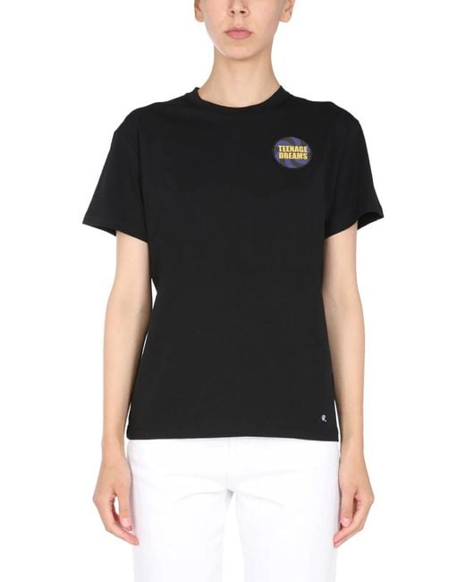 Raf Simons Black Crew Neck T Shirt