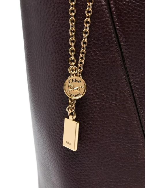 Chloé Black Spin" Tote Bag