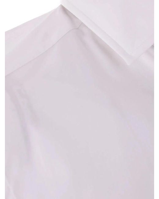 Etro White Shirt With Pegasus Motif for men