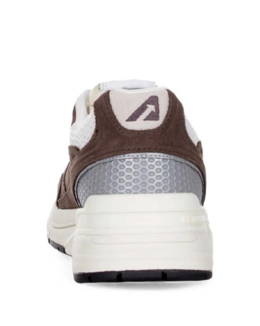 Autry White Hyperway Low Sneakers