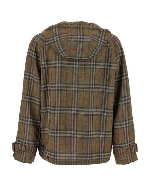 Burberry Green Multilayer Shirt for men