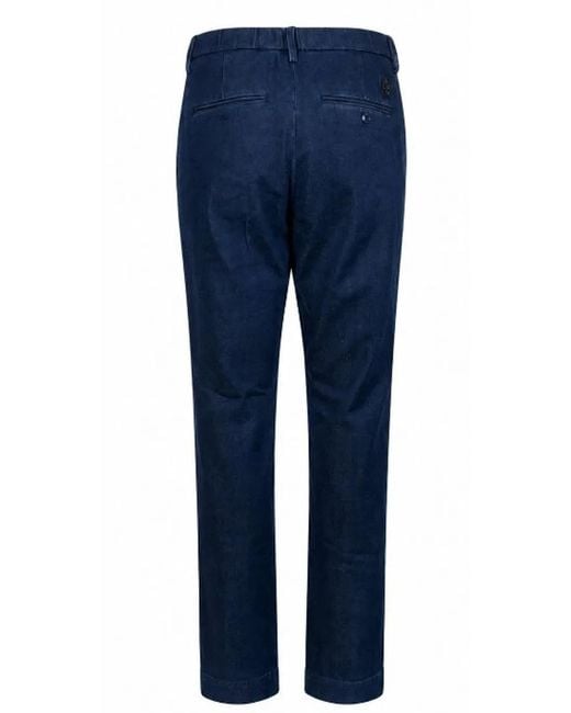 Jacob Cohen Blue Dark Cotton Jeans for men