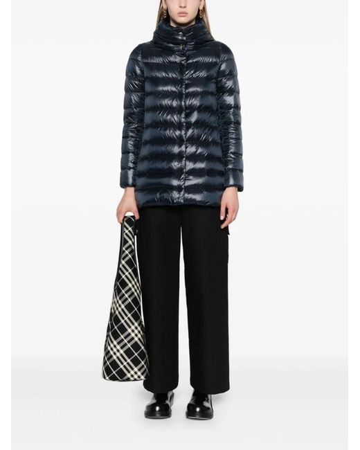 Herno Blue Amelia Midi Down Jacket