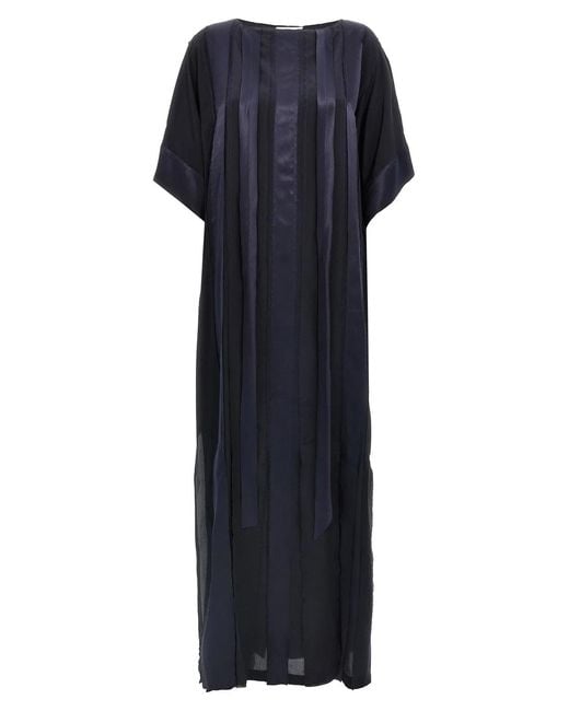 DI.LA3 PARI' Blue 'Caftano' Dress