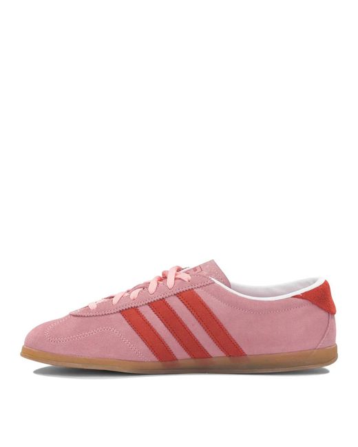 Adidas Originals Pink Gazelle Lo Pro Suede Rubber Sneakers