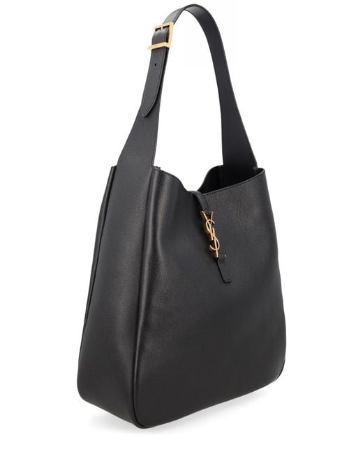 Saint Laurent Black Borsa "Le 5 À 7" Large