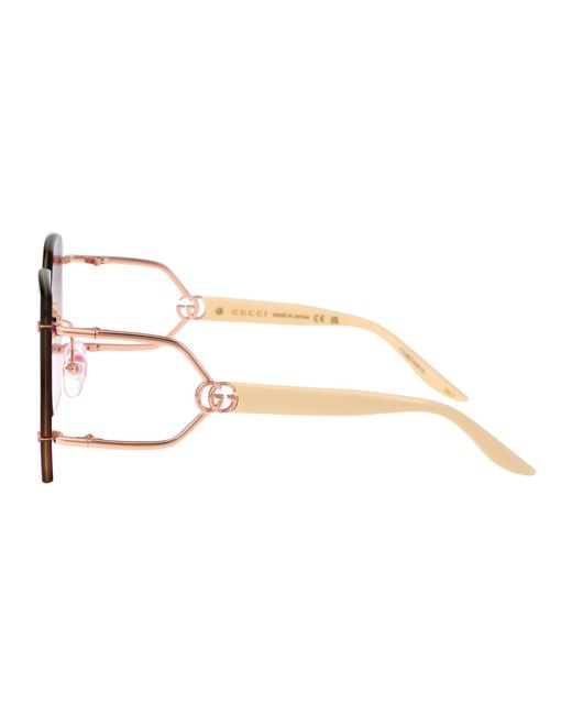 Gucci Pink Sunglasses Gg1562S 004 Ivory/17/140