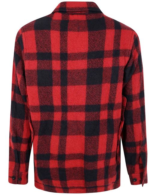Junya Watanabe Red Shirt Jacket for men