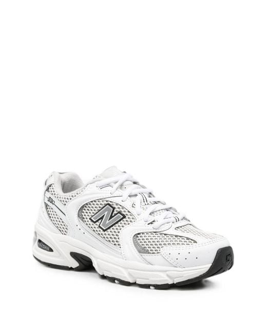 New Balance White 530 Sneakers