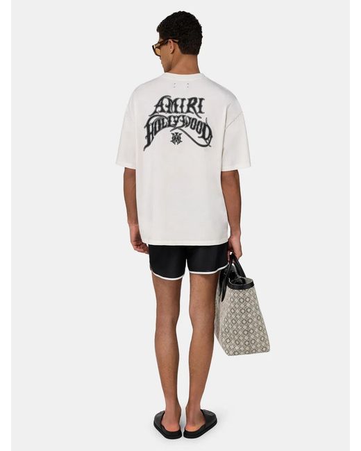 Amiri Blue Ma Sporty Swimsuit for men
