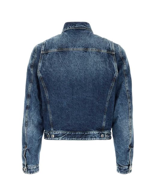 DSquared² Blue Regular Denim Jacket for men