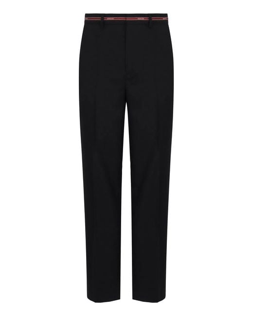 Gucci Black Wool Pants for men