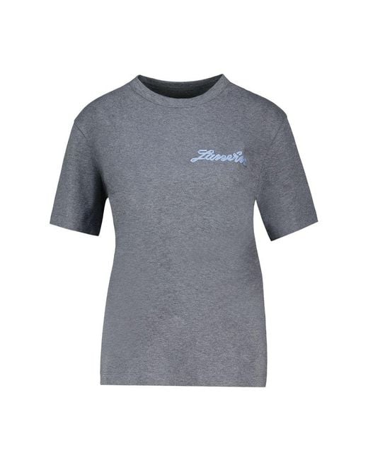 Lanvin Gray Petit Logo T-Shirt