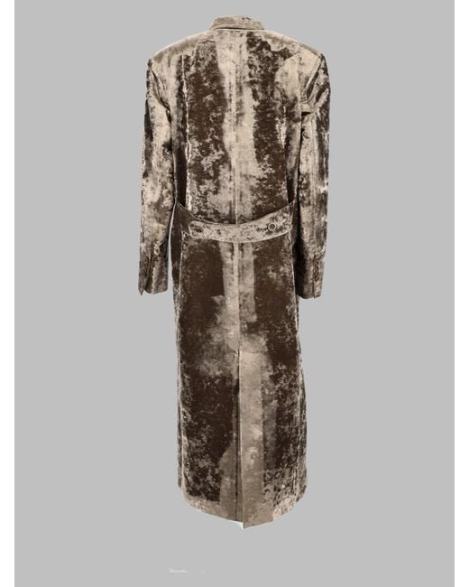Uma Wang Brown Trench Coat