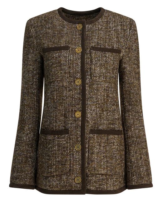 Golden Goose Deluxe Brand Green Wool Blend Jacket