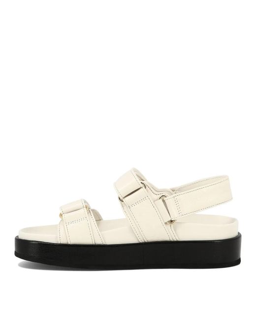 Tory Burch White Sandals