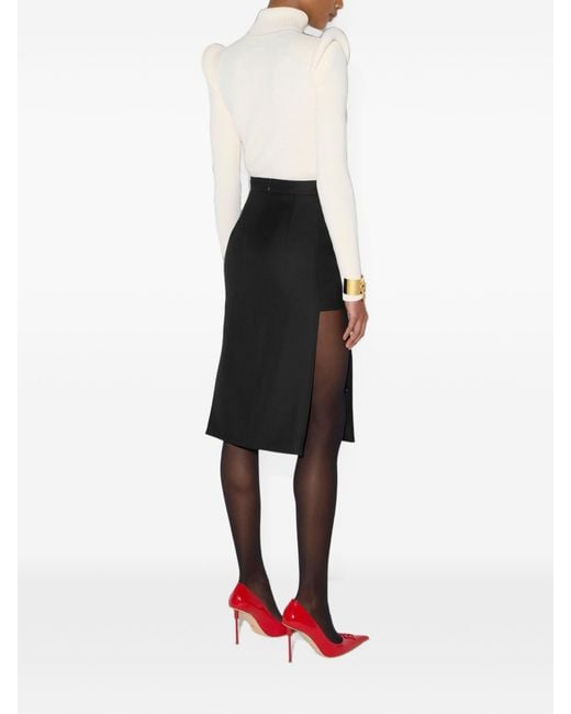 Elisabetta Franchi White Viscose Polyester Polyamide Sweater