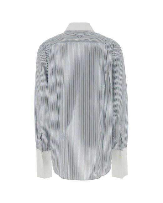 Prada Gray Camicie