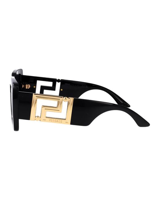 Versace Black Injected Sunglasses