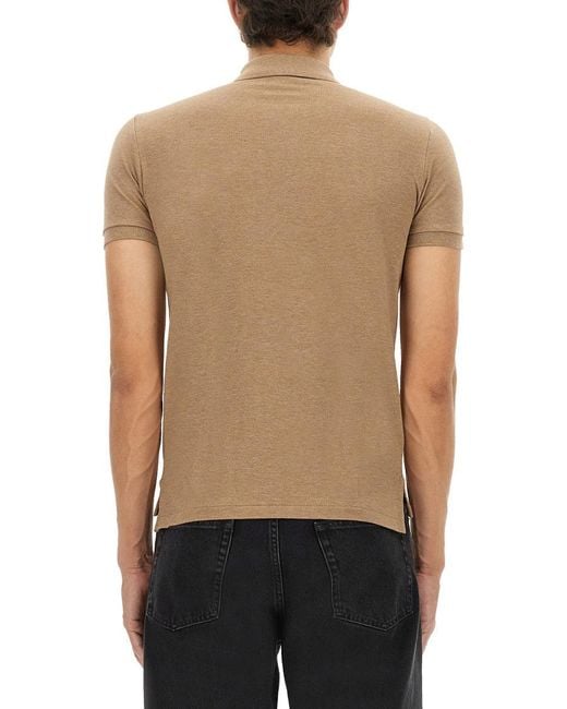 Polo Ralph Lauren Natural Polo Shirt for men