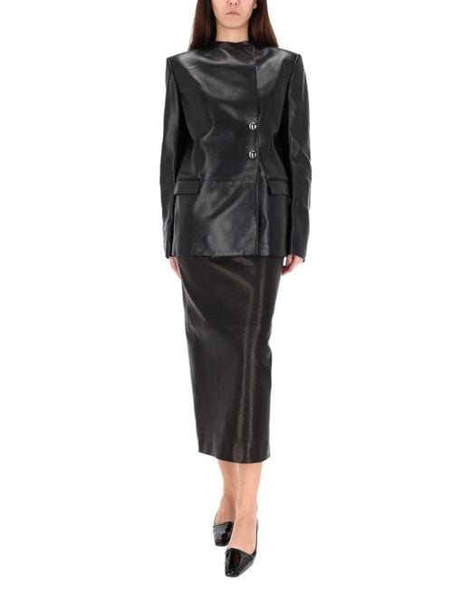 Khaite Black "Elona" Jacket