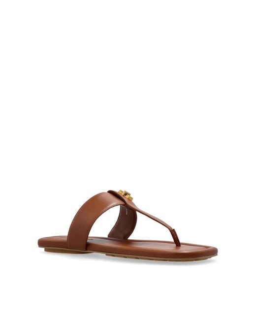 Marc Jacobs Brown The Dual T-Strap Sandals