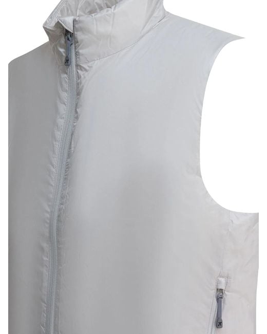 Houdini Sportswear Gray "Dunfri" Sleeveless Jacket for men